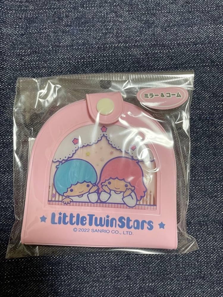 Amazon.co.jp: リトルツインスターズ キキララ ミラー&コーム ケース